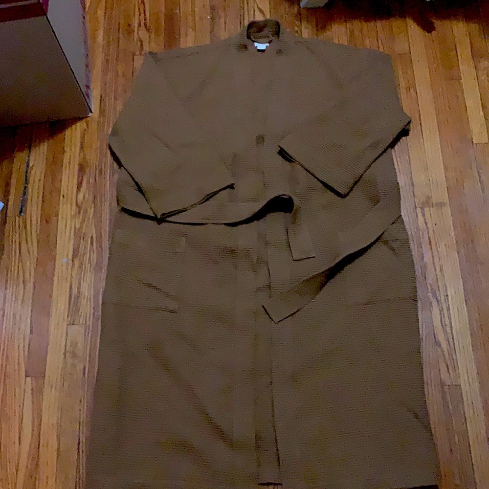 H&M waffle bathrobe